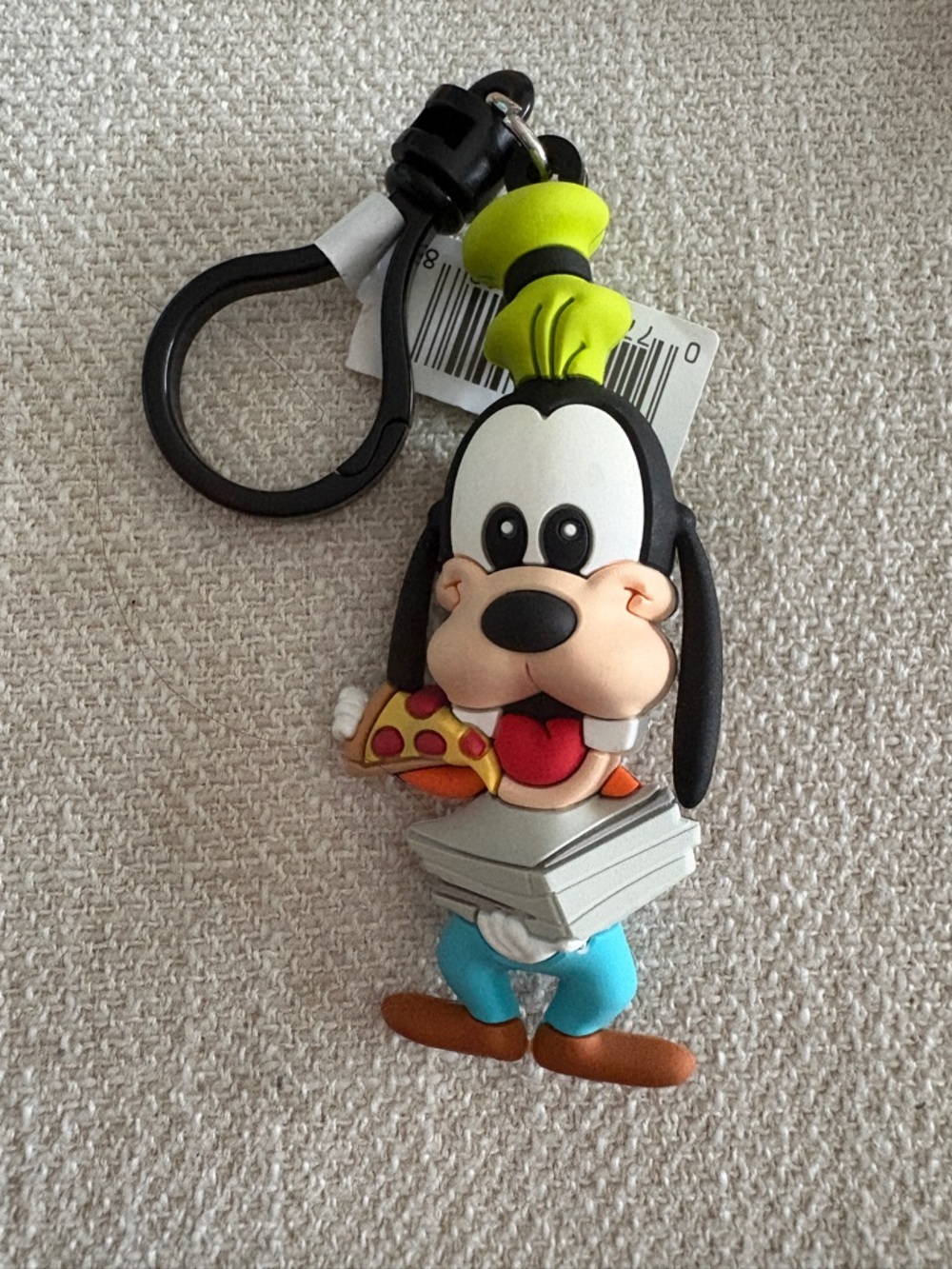 Disney Goofy with Pizza - Figural Bag Clip Snacks